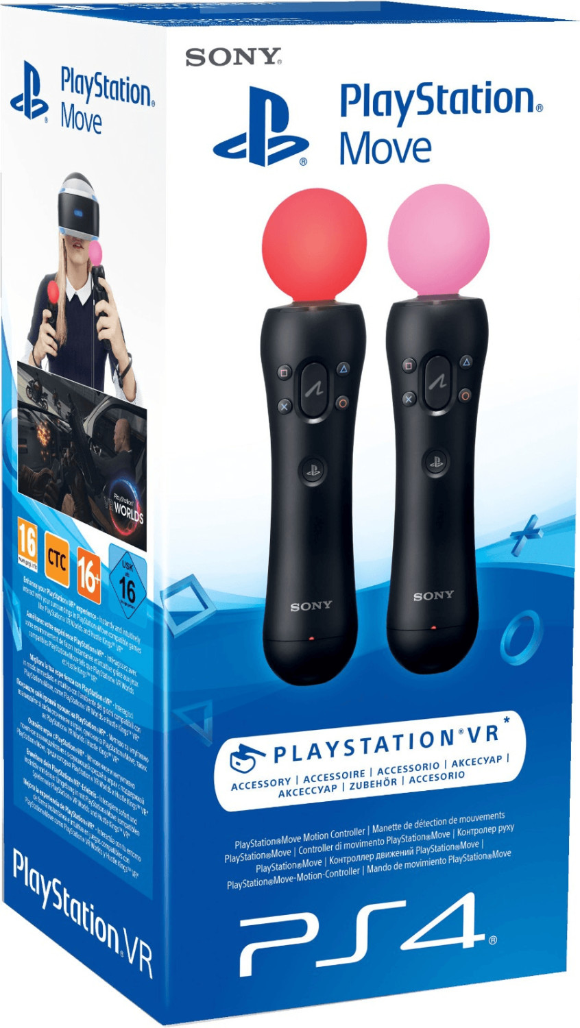 Mando PlayStation Move - Sony - Negro - detección de movimiento