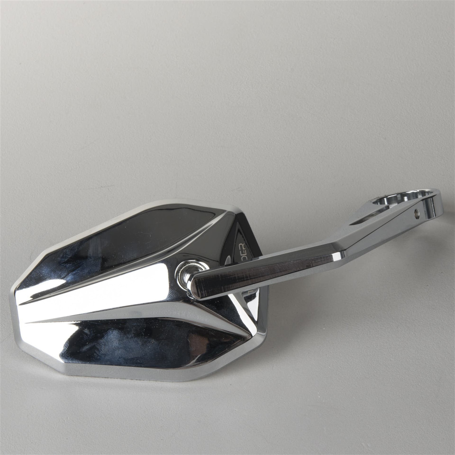 Highsider Motorradspiegel Lenkerendenspiegel für 22/25,4mm Ferrara 2 Alu  schwarz : : Auto & Motorrad