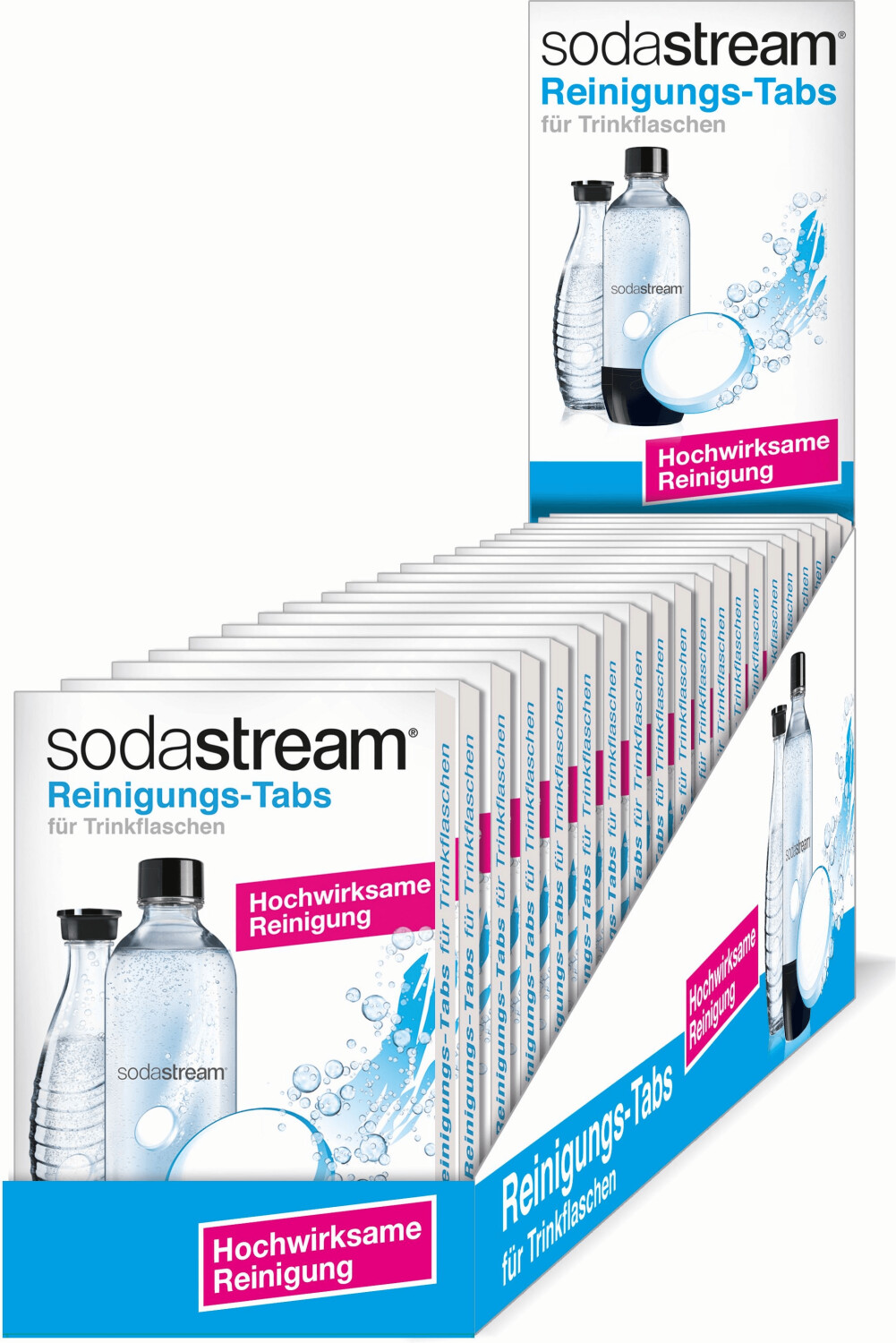 Pastilles nettoyantes Sodastream - 2 paquets de 10 pièces