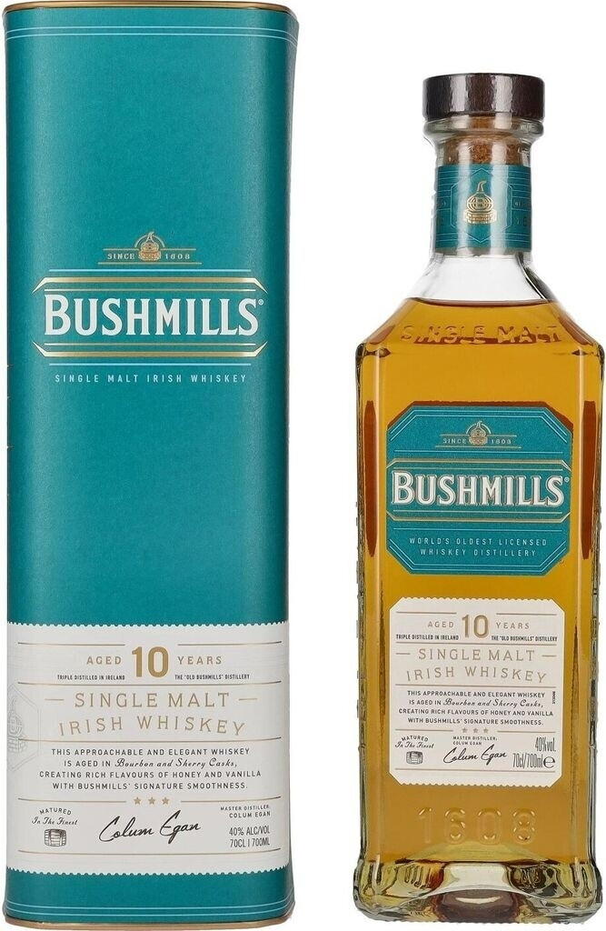 Bushmills 10 ans 40 %