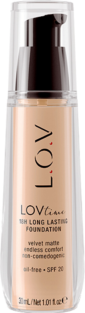 L.O.V. Lovtime 18h Long Lasting Foundation (30ml)