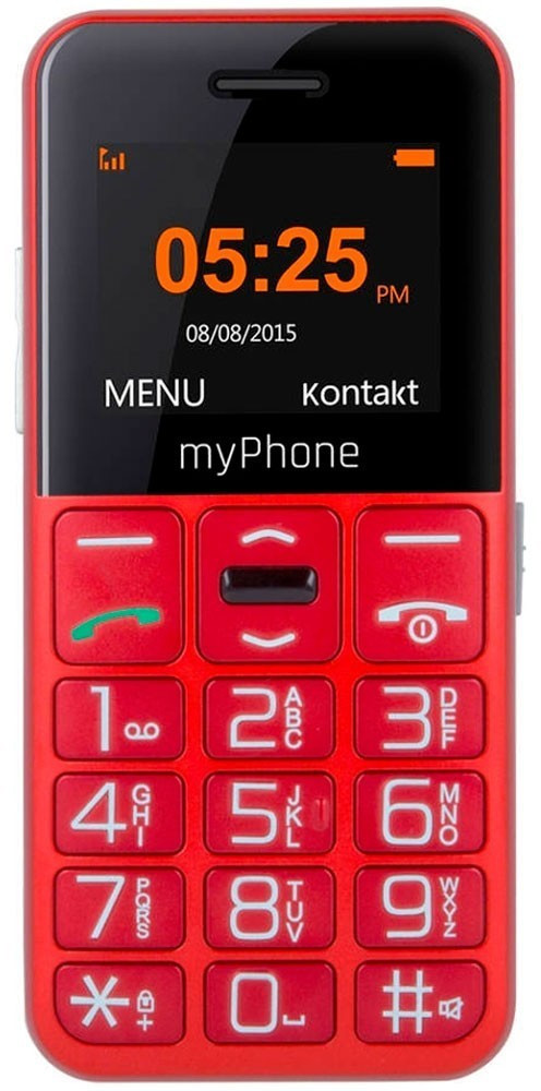 myPhone Halo Easy rouge