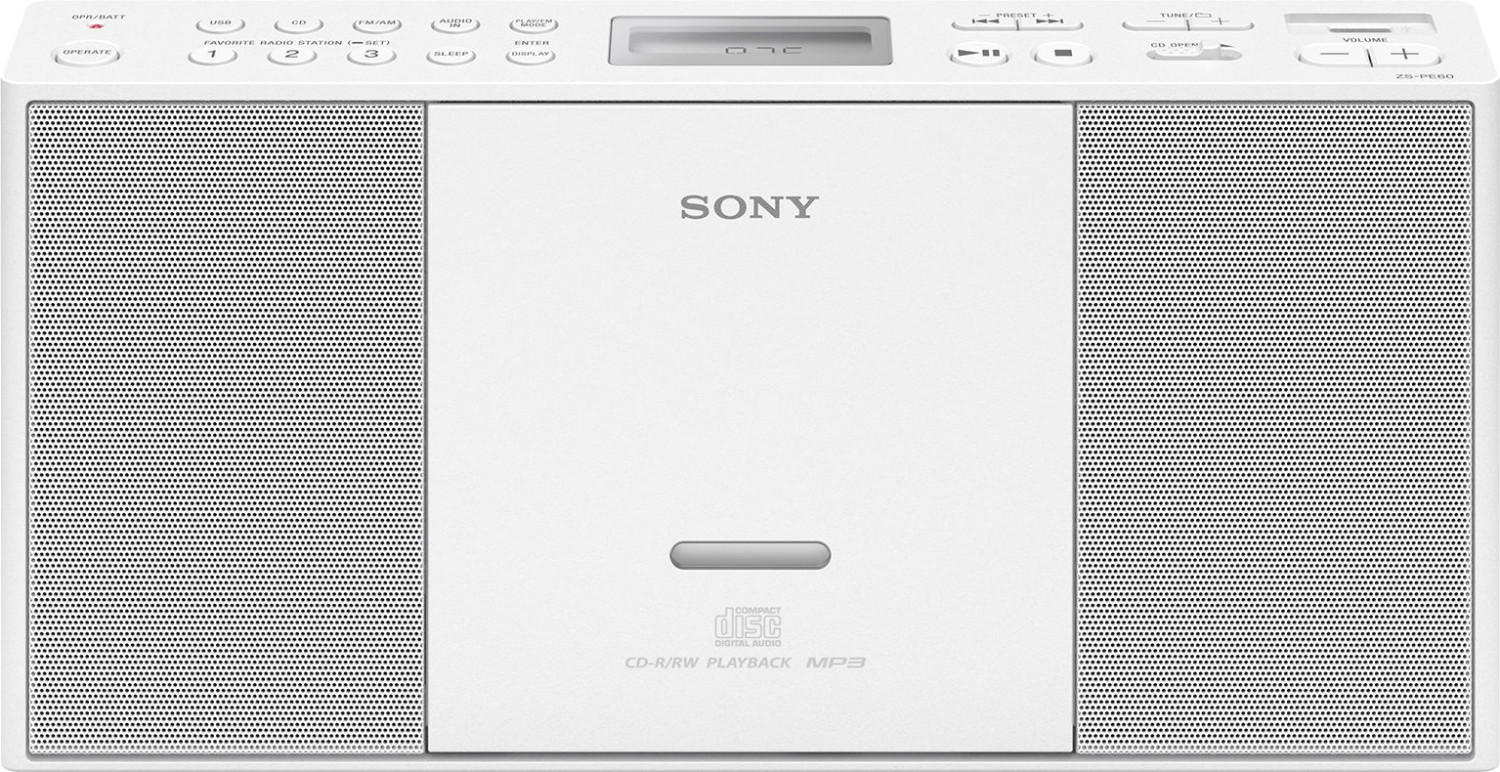 Sony ZS-PE60 blanc