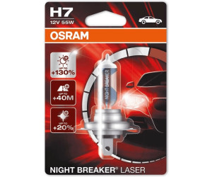 2x H7 Osram Night Breaker Laser Ampoule Mise à Niveau Pour BMW 1 Coupé E82 120 d 10.07