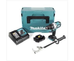 Perceuse visseuse à percussion sans fil Makita 18V - DHP481 - 2x batteries  5,0 Ah + chargeur dans le MAKPAC - MAKITA - SPARNATOOLS