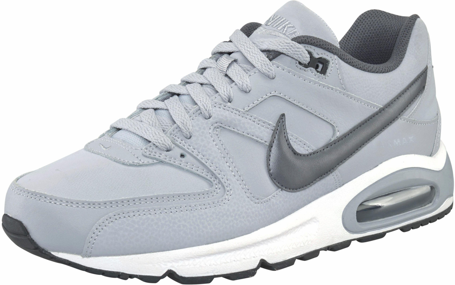 grey leather nikes