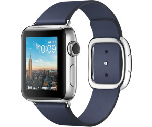 Apple Watch Series 2 38mm Stainless Steel Silver with Modern Buckle Midnight Blue