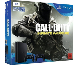 Sony PlayStation 4 (PS4) Slim 1TB + Call of Duty: Infinite Warfare + 2 Controller