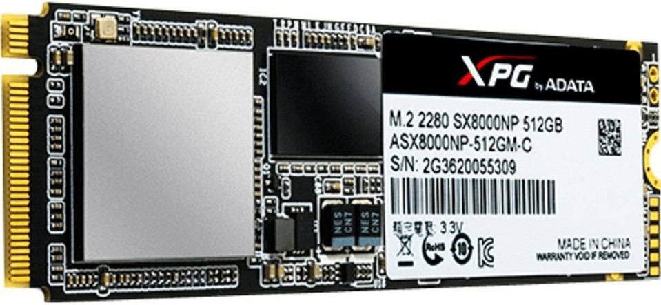 XPG SX8000 512 Go