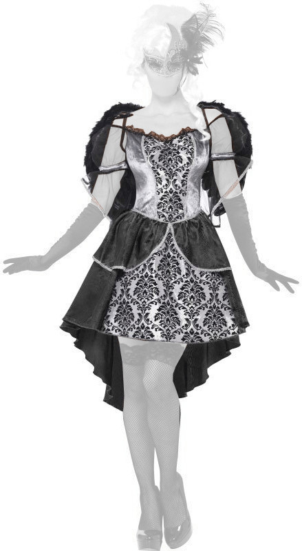 Smiffy's Déguisement ange noir taille S (41105)