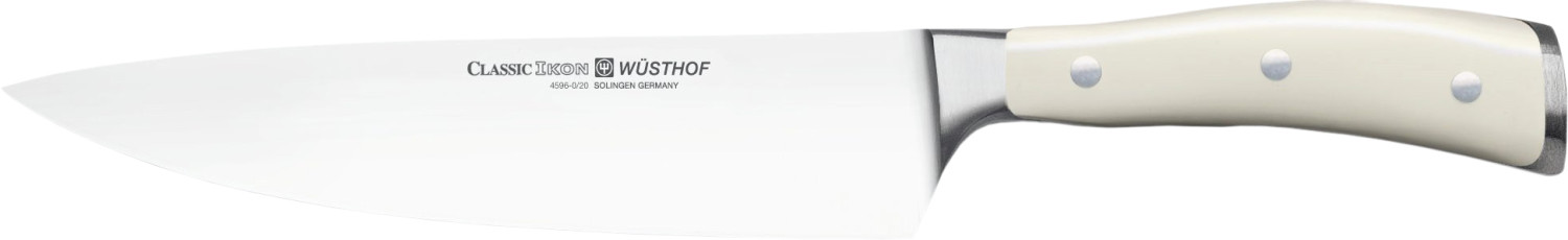 Wüsthof Couteau de chef Classic Ikon 20 cm blanc