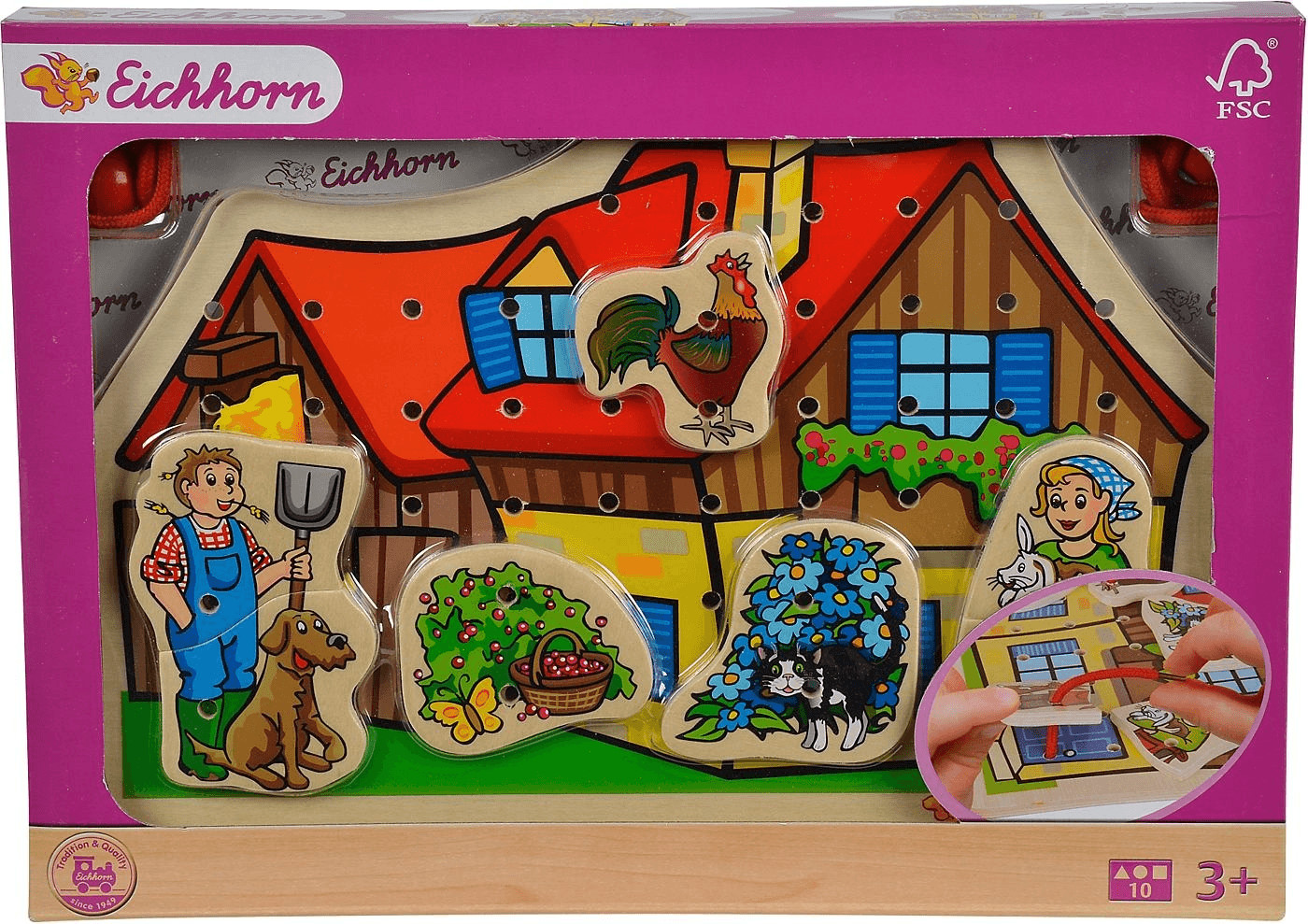 Eichhorn jeu de laçage Ferme