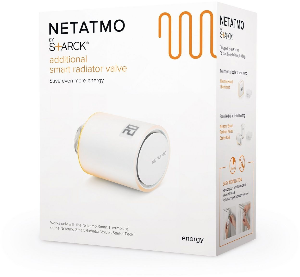 Netatmo Funk-Heizkörperthermostat NAV01-DE ab 78,90 €