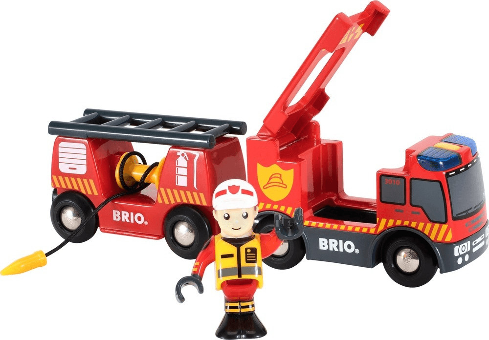 Brio Camion de pompier son et lumière