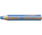 Crayon woody 3 en 1 extra large bleu outremer stabilo - La Poste