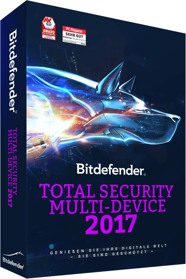 Bitdefender Total Security Multi-Device 2017 (10 postes) (2 ans)