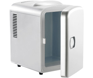 für 12 & 230 V 4 Liter blau Getränkekühler Rosenstein & Söhne Mini Kühlbox: Mini-Kühlschrank mit Warmhalte-Funktion