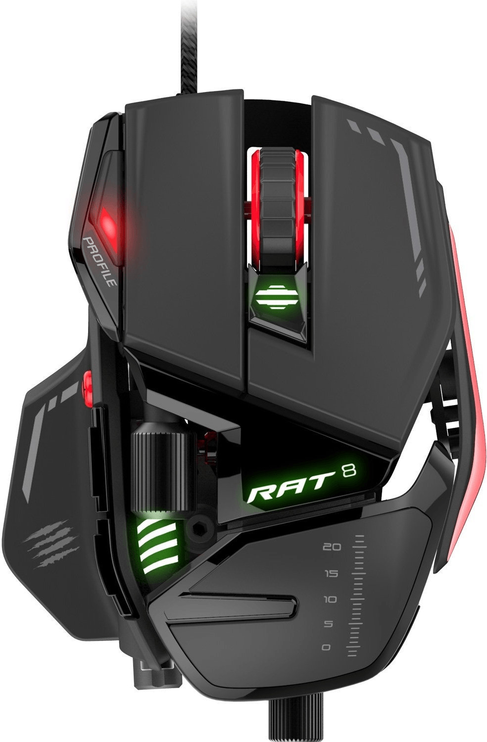 Mad Catz R.A.T. 8 Plus noir