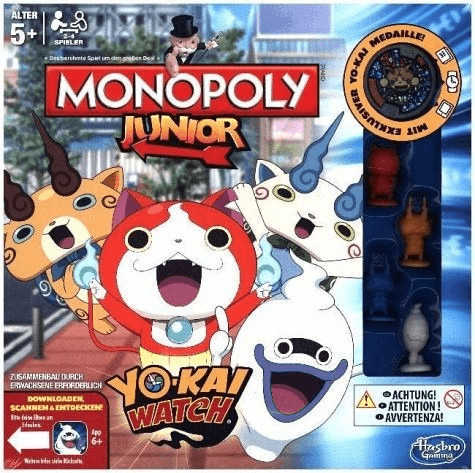 Monopoly Junior Yokai Watch