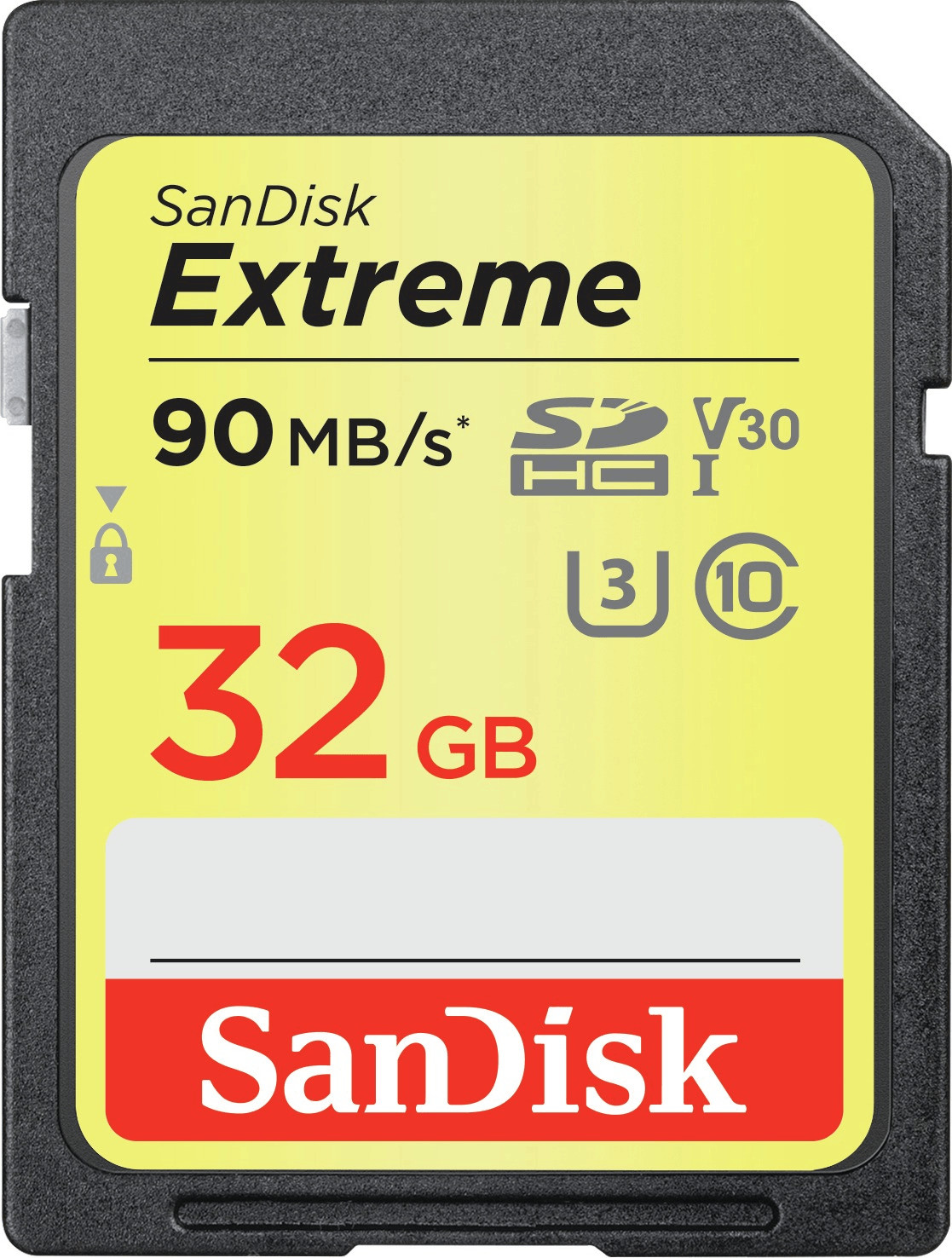 SanDisk Extreme SDHC UHS-I U3 V30 32 Go (SDSDXVE-032G-GNCIN)