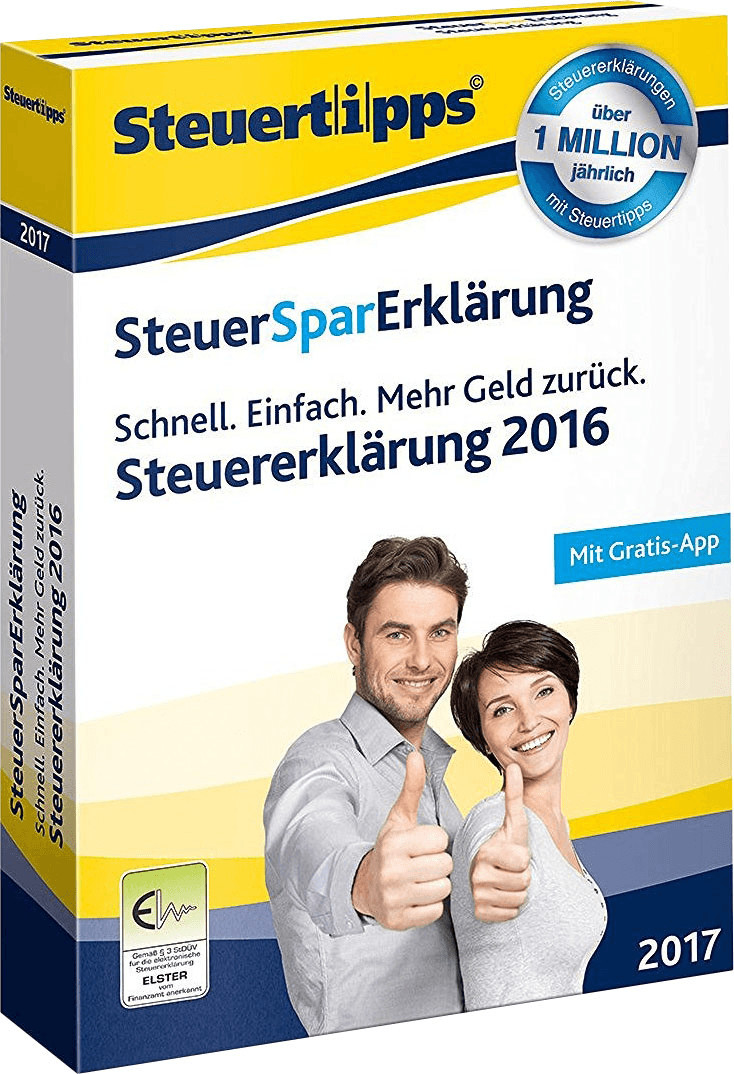 Steuertipps SteuerSparErklärung 2017 (Win) (Box)