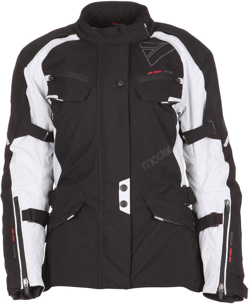Modeka Veste Karoo noir/blanc
