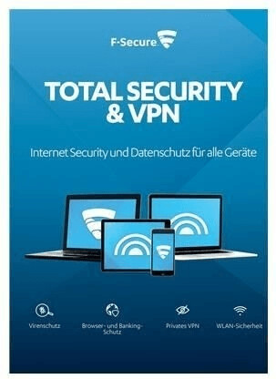 F-Secure Total Security and Privacy (3 Devices) (1 Year)