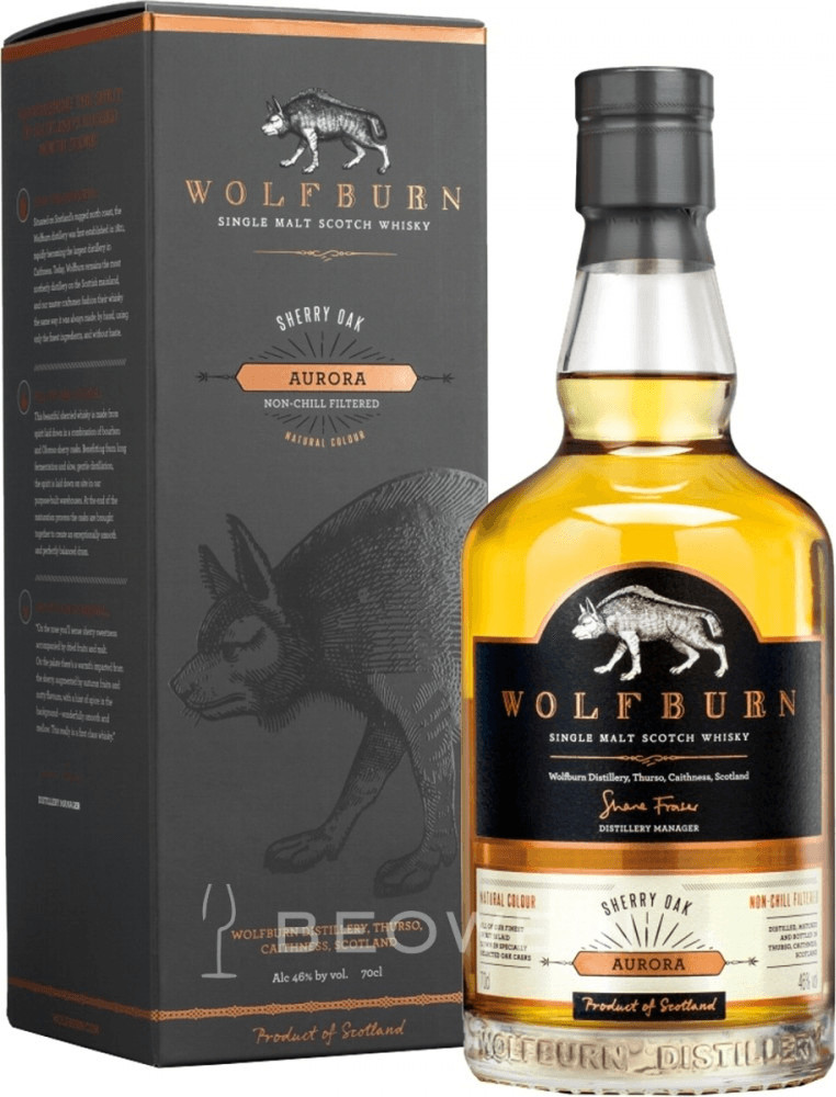 Wolfburn Aurora 0,7 L 46 %