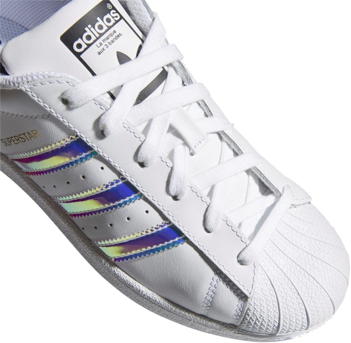 Adidas Superstar Junior ftwr white ftwr white metallic silver ab 56 00 Preisvergleich bei idealo