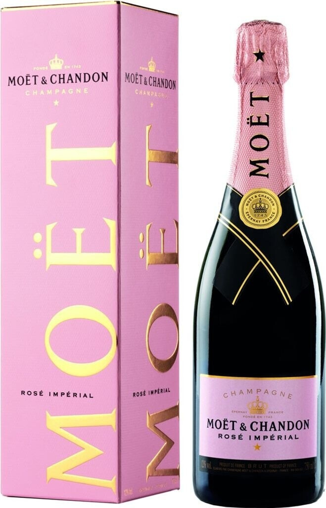 Moët & Chandon Rosé Impérial mit Geschenkpackung 0.75 l