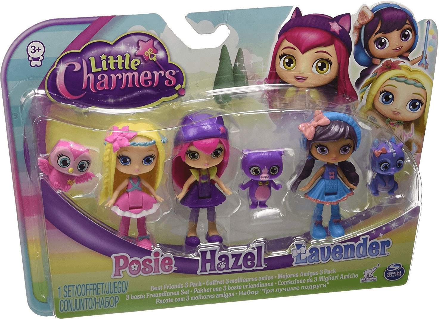 Spin Master Little Charmers - Best Friends 3 Pack