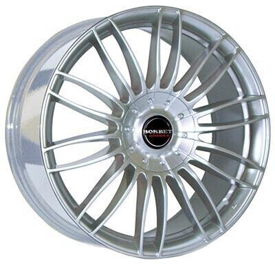 Borbet CW3 (7.5x18) sterling silver