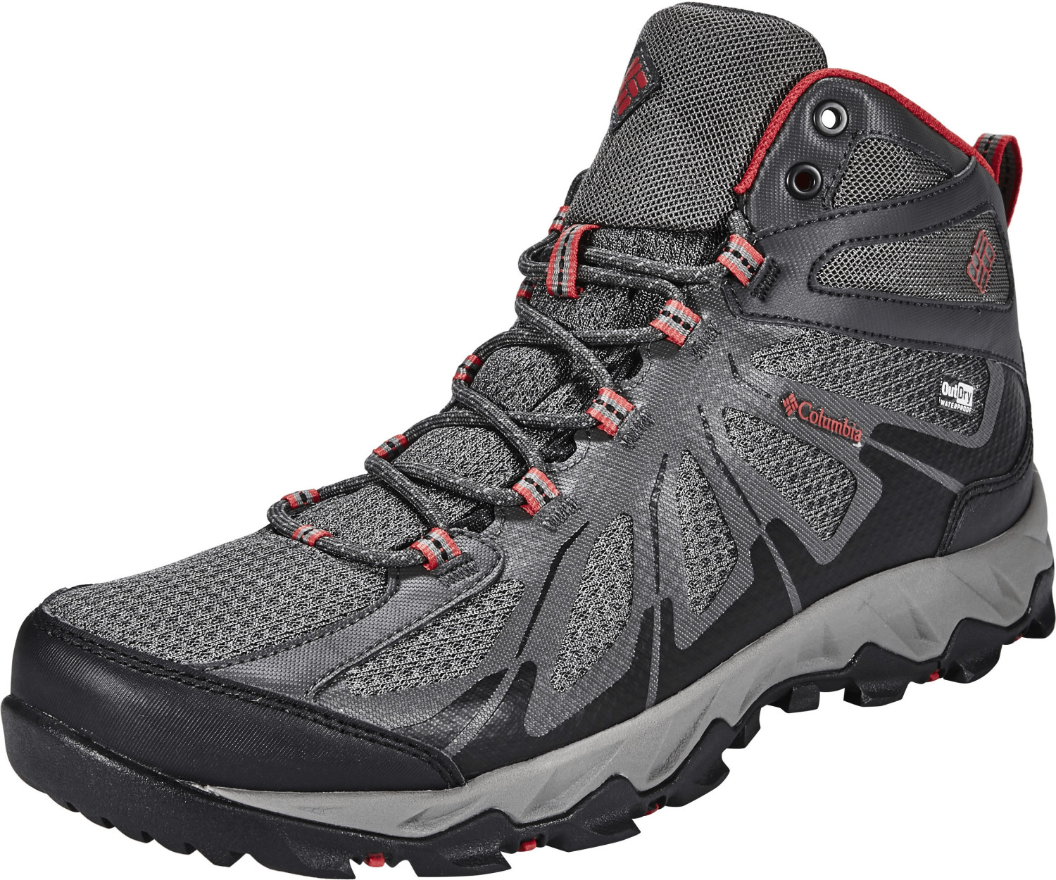Columbia Men Peakfreak XCRSN II Xcel Mid Outdry city grey/bright red