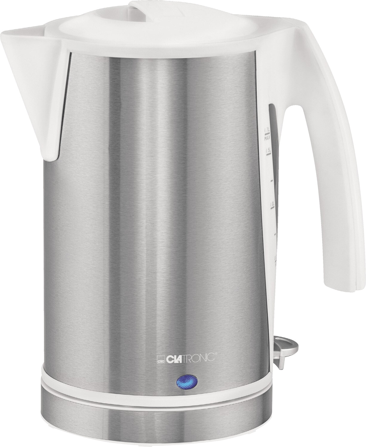 Clatronic WKS 3288 sans fil 1,7 L blanc