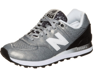 new balance damen sneaker wl574rac silver/black new balance damen sneaker wl574rac silver/black