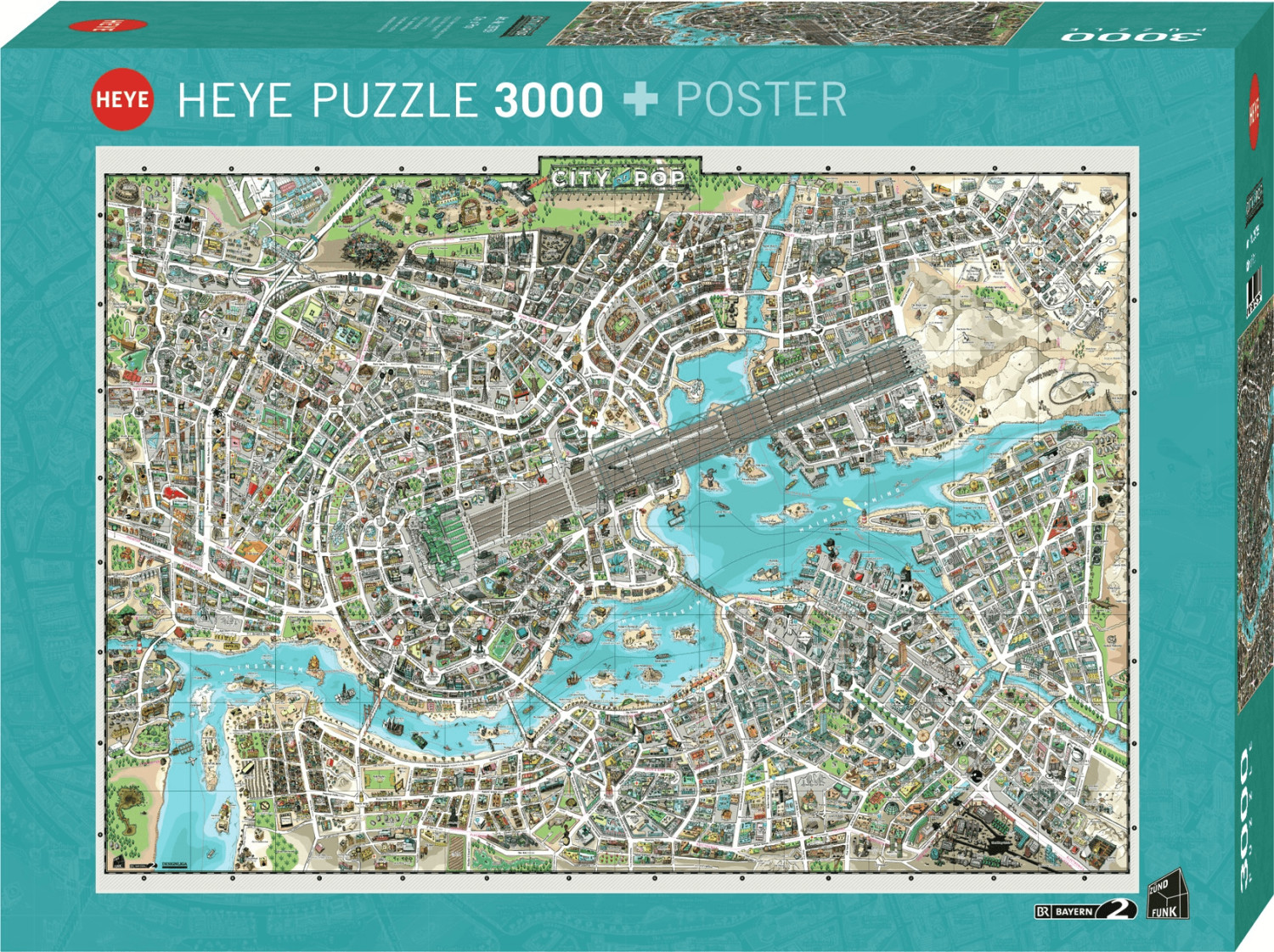 Heye City of Pop 3000 Teile