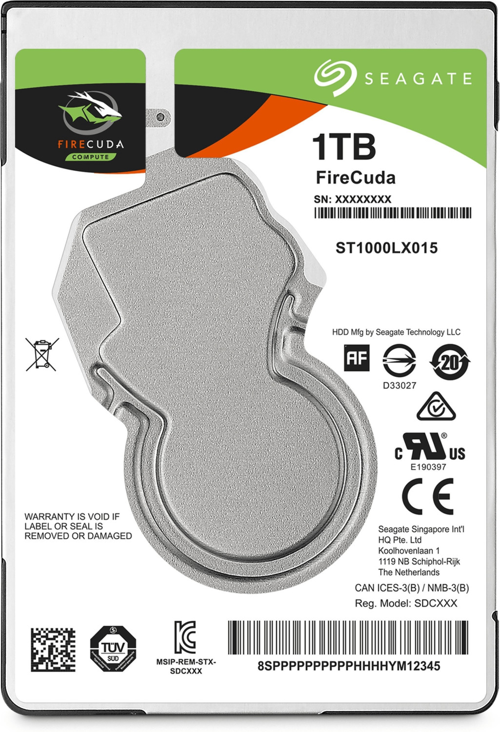 Seagate FireCuda 1 To (ST1000LX015)