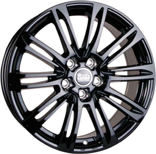 MAM A4 (8x19) black painted