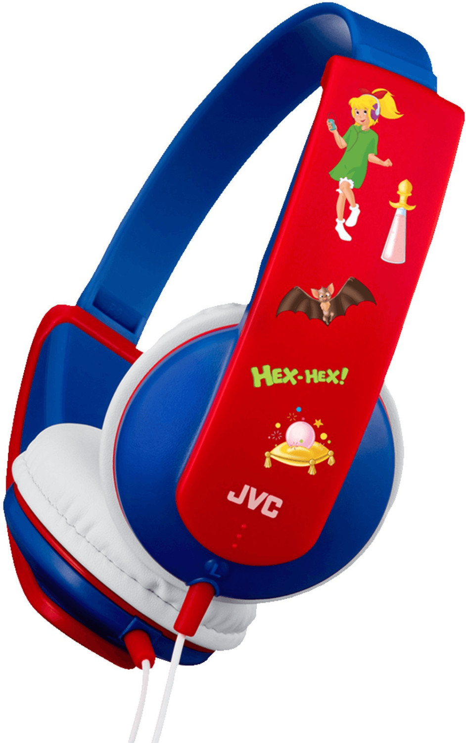 JVC HA-KD5 Bibi Blocksberg Edition (bleu rouge)
