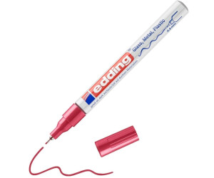 Pennarello Edding 780 Vernice Lucida Argento - Punta 0.8mm, Impermeabile, Coprente, Per Lettering E Decorazioni - Foto 9