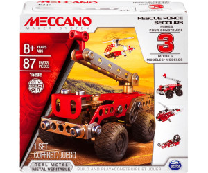 Meccano Rescue Squad 3 Model Set