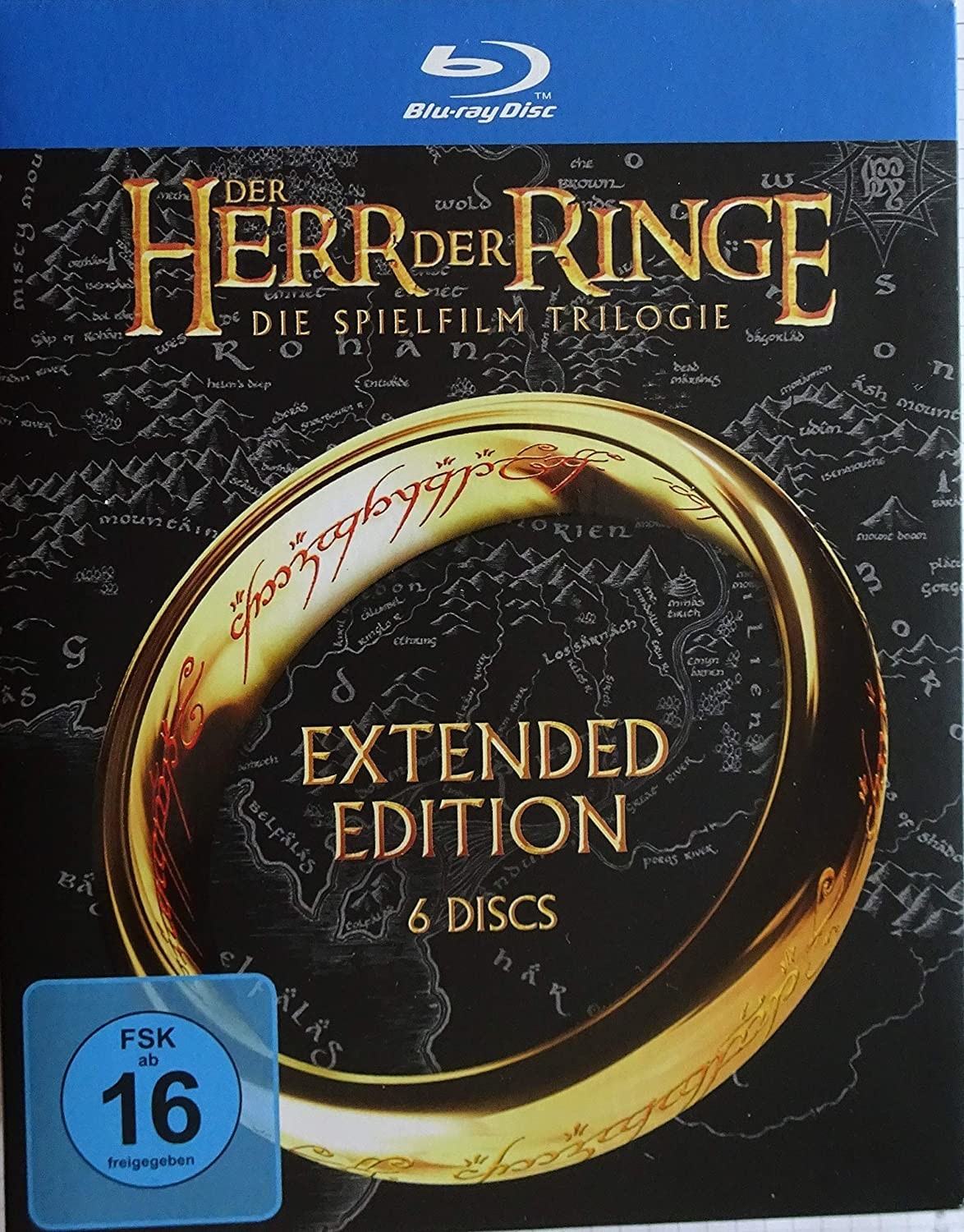 Der Herr der Ringe - Die Spielfilm-Trilogie (Extended Edition) [Blu-ray]