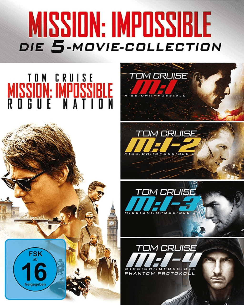 Mission Impossible 1-5 Box [Blu-ray]