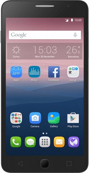 Alcatel One Touch POP Star 4G Dual SIM (5070D) classy pack