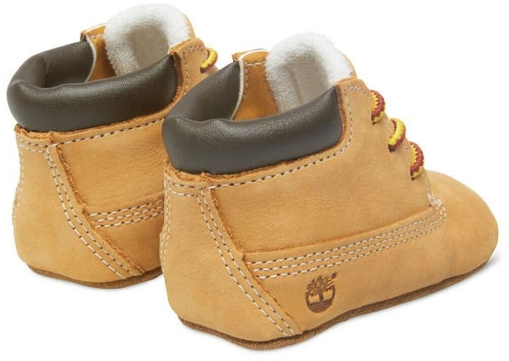 timberland crib booties and hat