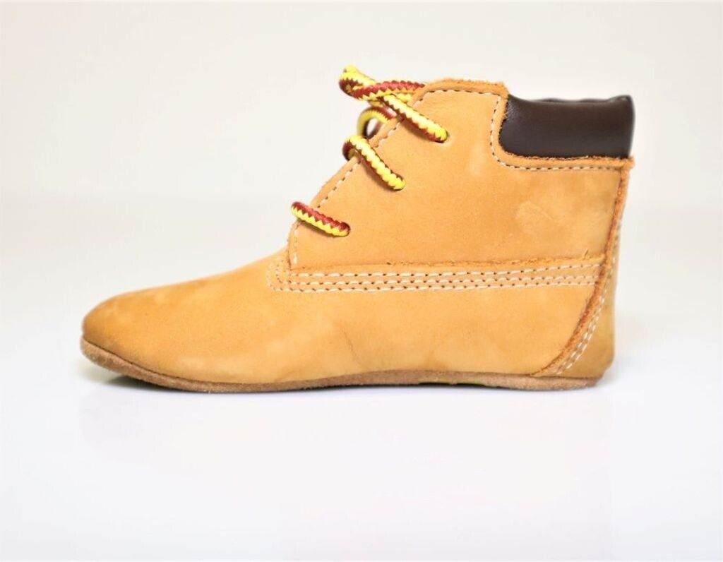 Timberland Crib Booties + bonnet wheat