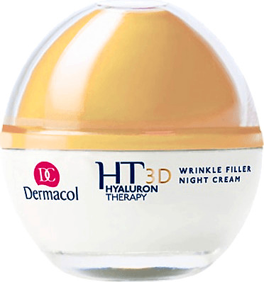 Dermacol 3D Hyaluron Therapy Wrinkle Filler Night Cream (50ml)