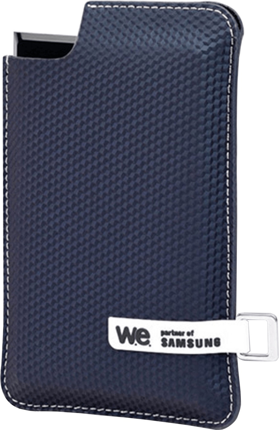 WE SSD externe 120 Go Housse bleue