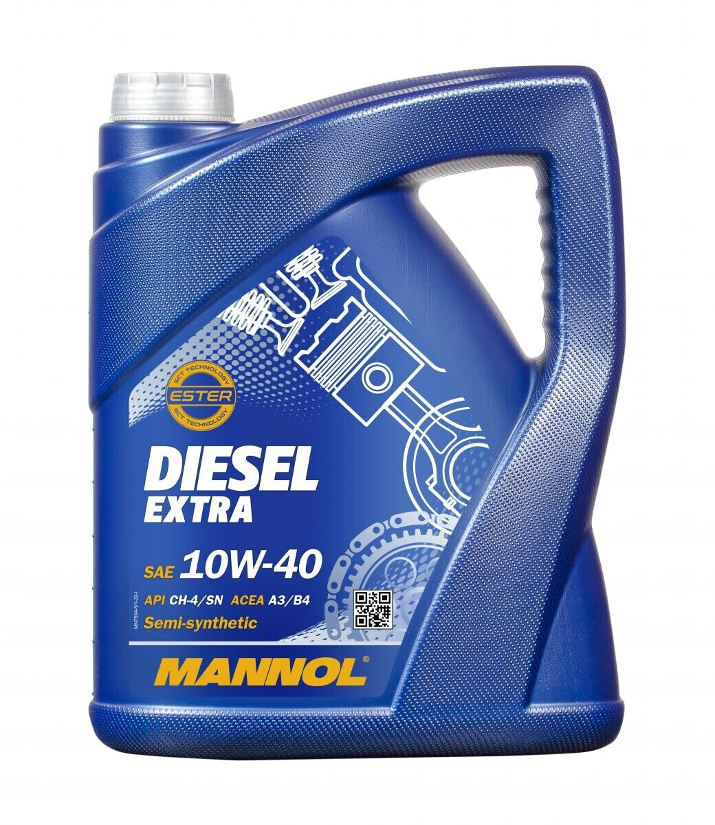 40L MANNOL Diesel Turbo 5W-40 API CI-4/SL Öl Motoröl MN7904-20 Inkl. Auslaufhahn