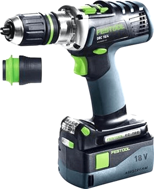Festool DRC 18/4 Li 5,2-Set QUADRIVE, Airstream (574696)